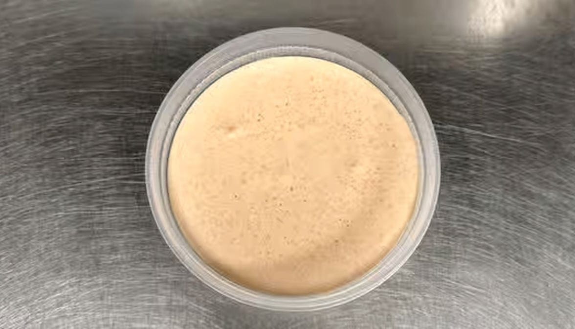 1/2 Pint of White Sauce.