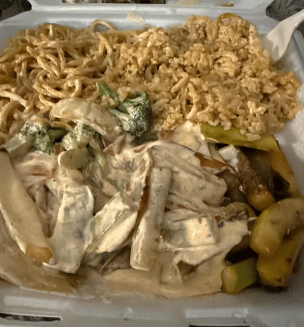 E1.Vegetable Hibachi.